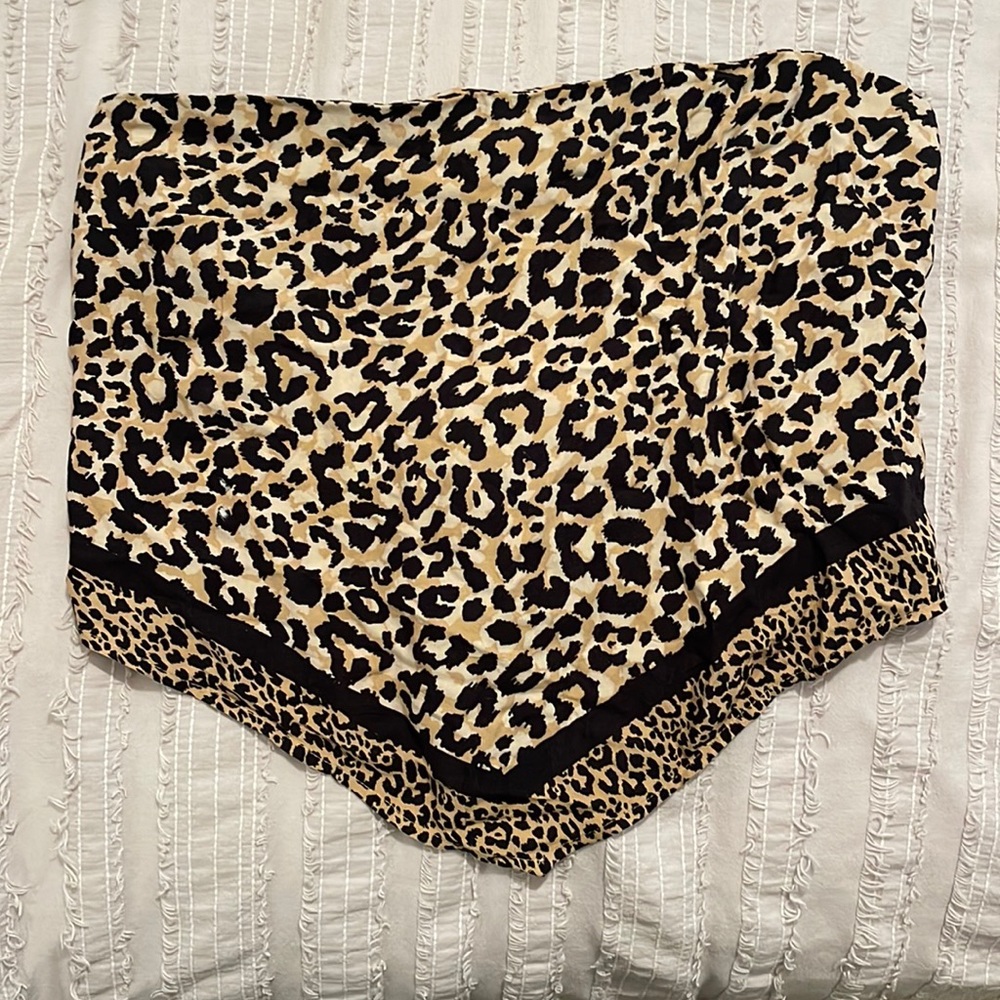 Cheetah bandana top